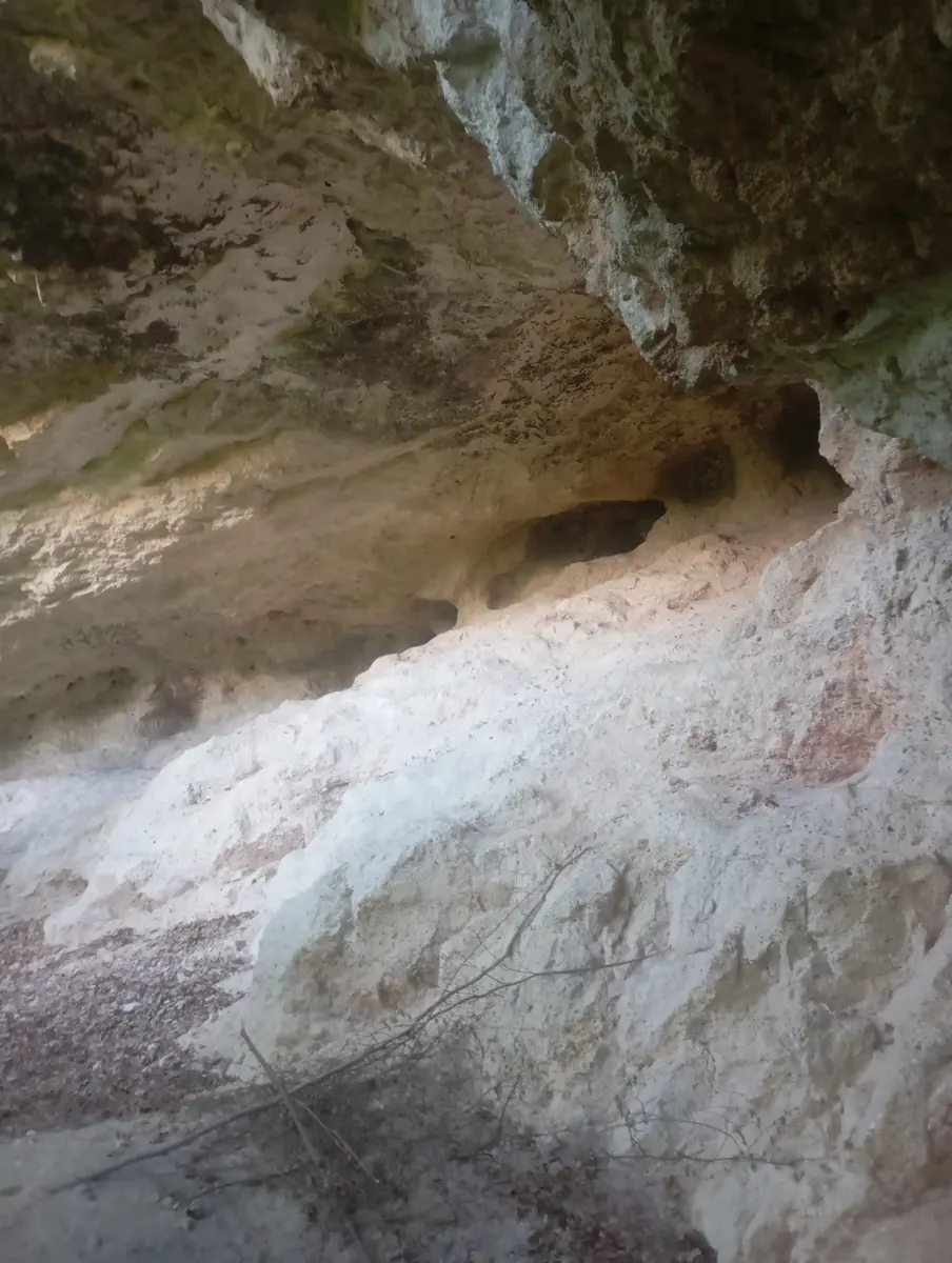 Natural cave near Beast Cave OCR